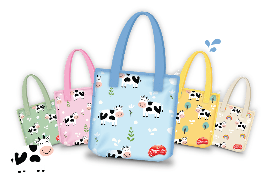 Add an element of fun when grocery shopping with the adorable cooler bags from F&N MAGNOLIA 