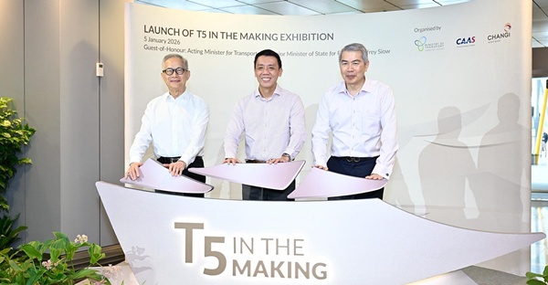 T5 In the Making exhibition launched to take visitors on a journey into Singapore’s aviation future  T5 In the Making 展览正式启动，带领公众踏上新加坡航空未来之旅