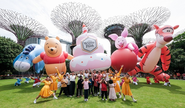 100 Years of Winnie the Pooh Comes to Gardens by the Bay’s Children’s Festival  –  Winnie the Pooh 100周年庆典登陆滨海湾花园儿童节