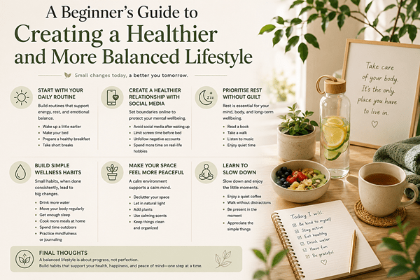 A Beginner’s Guide to Creating a Healthier and More Balanced Lifestyle – 打造更健康与平衡生活方式的新手指南