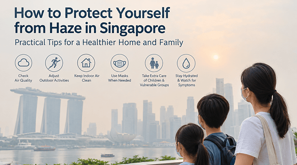 How to Protect Yourself from Haze in Singapore: Practical Tips for a Healthier Home and Family – 新加坡雾霾防护指南:如何保护自己与家人的健康